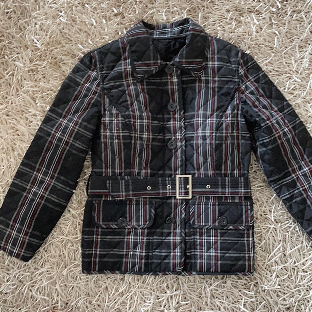 Quilted reversible coat